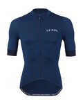 LE COL Kolesarski dres s kratkimi rokavi - PRO JERSEY II - modra