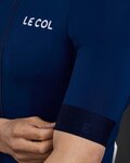 LE COL Kolesarski dres s kratkimi rokavi - PRO JERSEY II - modra