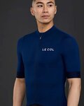 LE COL Kolesarski dres s kratkimi rokavi - PRO JERSEY II - modra