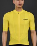 LE COL Kolesarski dres s kratkimi rokavi - PRO JERSEY II - rumena