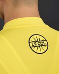 LE COL Kolesarski dres s kratkimi rokavi - PRO JERSEY II - rumena