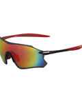 LIMAR Kolesarska očala - S9 - rdeča/črna
