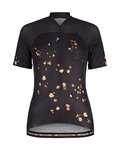MALOJA Kolesarski dres s kratkimi rokavi - TRECIMEM. 1/2 LADY - črna