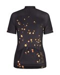MALOJA Kolesarski dres s kratkimi rokavi - TRECIMEM. 1/2 LADY - črna