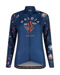 MALOJA Kolesarski dres z dolgimi rokavi poletni - GANESM. 1/1 LADY - modra