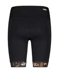 MALOJA Kolesarske kratke hlače brez naramnic - GANESM. 1/2 LADY - črna