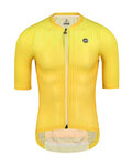 MONTON Kolesarski dres s kratkimi rokavi - CYPRESS - rumena