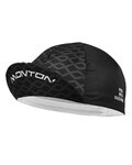 MONTON Kolesarska kapa - HONEYCOMB - črna