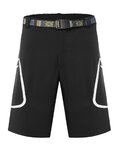 MONTON Kolesarske kratke hlače brez naramnic - SPEEDY MTB - črna