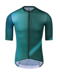 MONTON Kolesarski dres s kratkimi rokavi - TWILIGHT - zelena