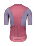 MONTON Kolesarski dres s kratkimi rokavi - CHECHEN - rdeča/vijolična