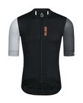 MONTON Kolesarski dres s kratkimi rokavi - TRAVELER EVO - siva/črna/bela