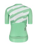 MONTON Kolesarski dres s kratkimi rokavi - SKULL III LADY - zelena/bela