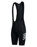 MONTON Kolesarske kratke hlače z naramnicami - WEEKEND III LADY - črna
