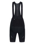 MONTON Kolesarske kratke hlače z naramnicami - WEEKEND III LADY - črna