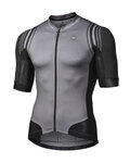 MONTON Kolesarski dres s kratkimi rokavi - SUNYI - siva/črna