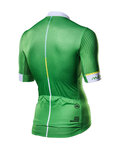 MONTON Kolesarski dres s kratkimi rokavi - COLORE PRIOGGIA - zelena