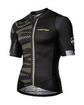 MONTON Kolesarski dres s kratkimi rokavi - SELVAGGIO - črna