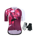 MONTON Kolesarski mega set - FLAMINGO LADY - bela/rožnata