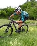 NALINI Kolesarski dres z dolgimi rokavi poletni - AIS HILL MTB - črna/zelena