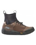 NORTHWAVE Kolesarski čevlji - MULTICROSS MID GTX - rjava/črna