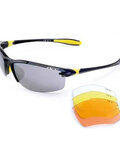 Kolesarska očala - S11.DY - črna/rumena