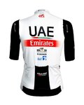PISSEI Kolesarski dres s kratkimi rokavi - UAE TEAM EMIRATES 23 - bela/rdeča/črna