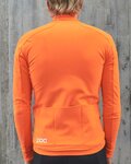 POC Kolesarski dres z dolgimi rokavi zimski - RADIANT - oranžna