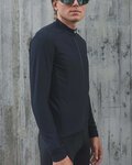 POC Kolesarski dres z dolgimi rokavi zimski - RADIANT  - črna