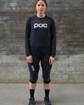 POC Kolesarski dres z dolgimi rokavi poletni - REFORM ENDURO LADY - črna