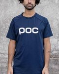POC Kolesarski dres s kratkimi rokavi - REFORM ENDURO - modra