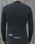 POC Kolesarski dres z dolgimi rokavi zimski - AMBIENT THERMAL - črna
