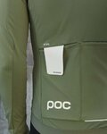 POC Kolesarski dres z dolgimi rokavi zimski - AMBIENT THERMAL - zelena