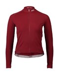 POC Kolesarski dres z dolgimi rokavi zimski - AMBIENT THERMAL LADY - bordo