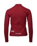POC Kolesarski dres z dolgimi rokavi zimski - AMBIENT THERMAL LADY - bordo