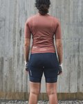 POC Kolesarski dres s kratkimi rokavi - PRISTINE LADY - oranžna