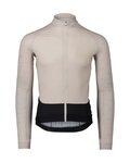 POC Kolesarski dres z dolgimi rokavi poletni - ESSENTIAL ROAD - črna/siva