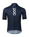 POC Kolesarski dres s kratkimi rokavi - ESSENTIAL ROAD LOGO - modra