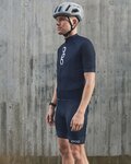 POC Kolesarski dres s kratkimi rokavi - ESSENTIAL ROAD LOGO - modra