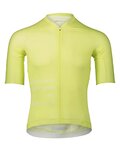 POC Kolesarski dres s kratkimi rokavi - PRISTINE PRINT  - rumena