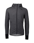 POC pulover - MERINO ZIP HOOD - siva