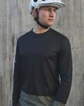 POC Kolesarski dres z dolgimi rokavi poletni - MTB PURE - zelena/črna