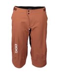 POC Kolesarske kratke hlače brez naramnic - INFINITE ALLMOUNTAIN - rjava