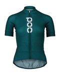 POC Kolesarski dres s kratkimi rokavi - ESSENTIAL ROAD LADY  - modra