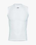 POC Kolesarska  majica brez rokavov - ESSENTIAL LAYER - bela