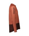 POC Kolesarski dres z dolgimi rokavi poletni - MTB PURE - rjava/oranžna