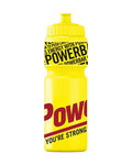 POWERBAR Kolesarska steklenica za vodo - BIG LOGO 750 ml - rumena