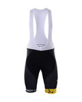 BONAVELO Kolesarske kratke hlače z naramnicami - ASTANA 2017 - črna