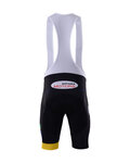 BONAVELO Kolesarske kratke hlače z naramnicami - ASTANA 2017 - črna