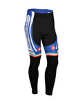 Kolesarske dolge hlače brez naramnic - CARVELO 2013 WINTER - modra/črna
